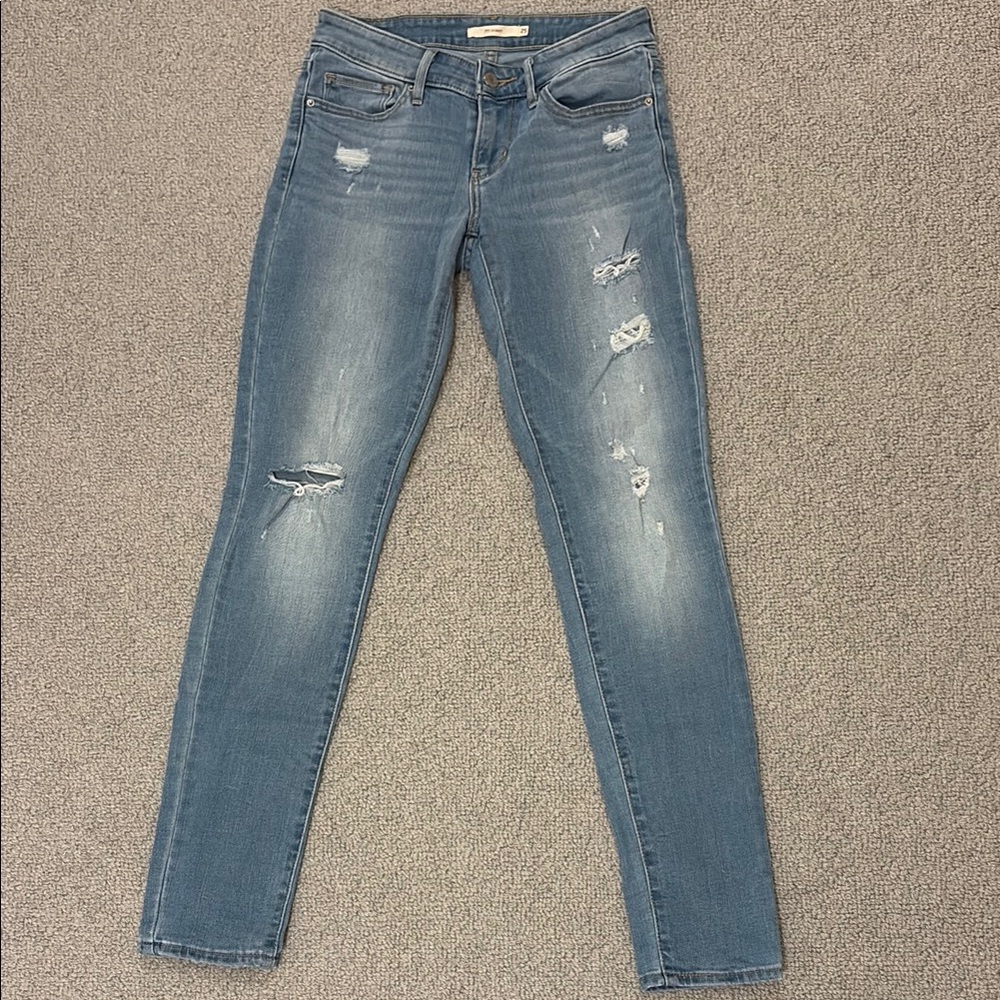 Levi's Blue Skinny Jeans